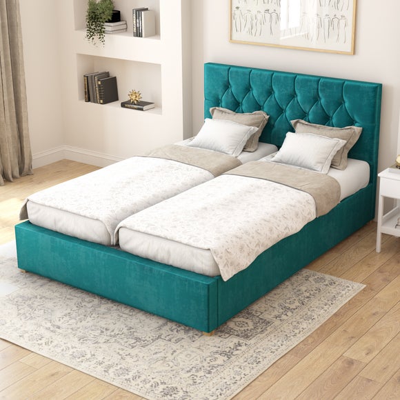 Olivier Plush Velvet Adjustable Bed - image 1