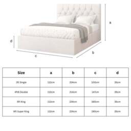 Olivier Plush Velvet Adjustable Bed - thumbnail 4
