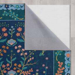Sabrina Floral Washable Rug - thumbnail 5