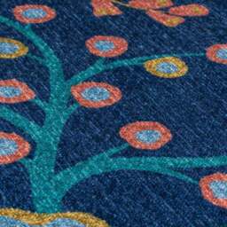 Sabrina Floral Washable Rug - thumbnail 2