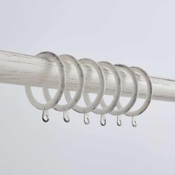 Pack of 12 Lined Curtain Rings - image 1