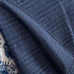 Catherine Lansfield Velvet Pinsonic Bedspread - thumbnail 3