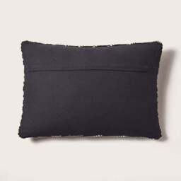 Rope Cotton Velvet Rectangular Cushion - thumbnail 4