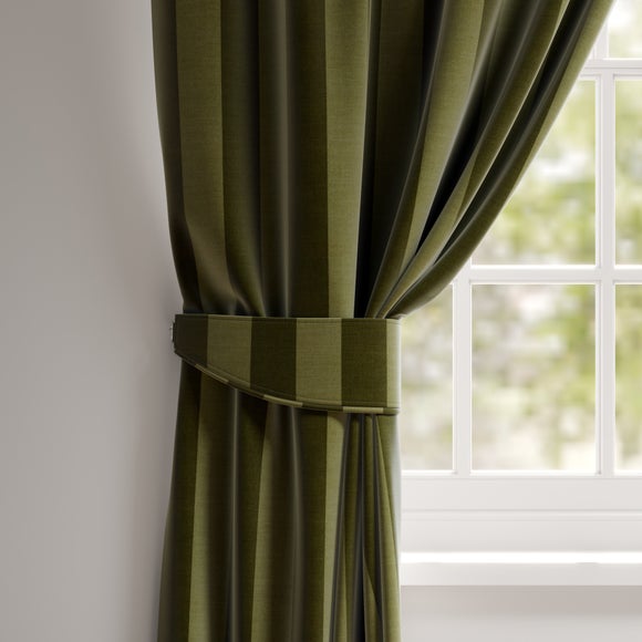Elements Velvet Stripe Made to Order Curtain Tieback - image 1