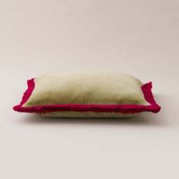 Clara Contrast Fringe Square Cushion Cover - thumbnail 4