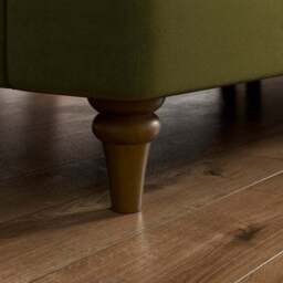 Beatrice II Velvet Snuggle Chair - thumbnail 5