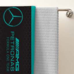 Mercedes Lines 100% Cotton Towel - thumbnail 2