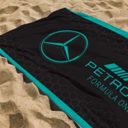 Mercedes Lines 100% Cotton Towel - thumbnail 1