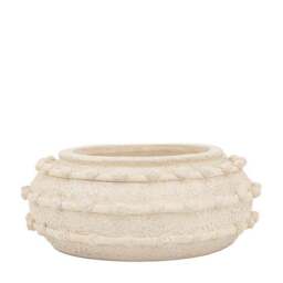 Cedar & Sage Namibia Textured Bowl Vase - thumbnail 3