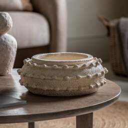 Cedar & Sage Namibia Textured Bowl Vase