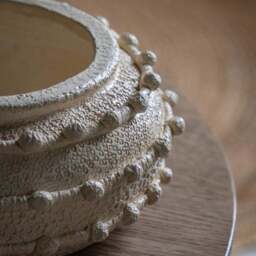 Cedar & Sage Namibia Textured Bowl Vase - thumbnail 2