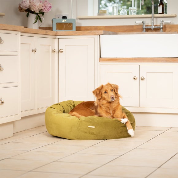 Lords and Labradors Velvet Donut Dog Bed - image 1