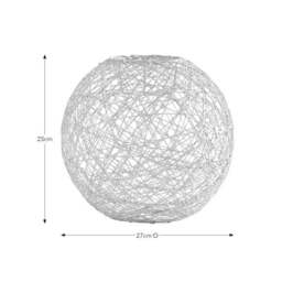 Paper String Ball Easy Fit Pendant Shade - thumbnail 4