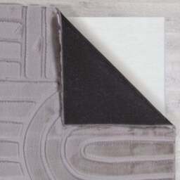 Supersoft Lush Geometric Faux Fur Arch Rug - thumbnail 3