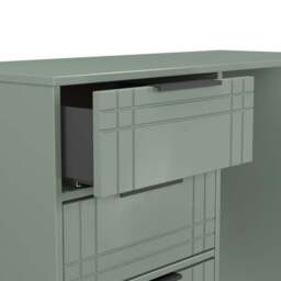 Darlton 4 Drawer Desk - thumbnail 6