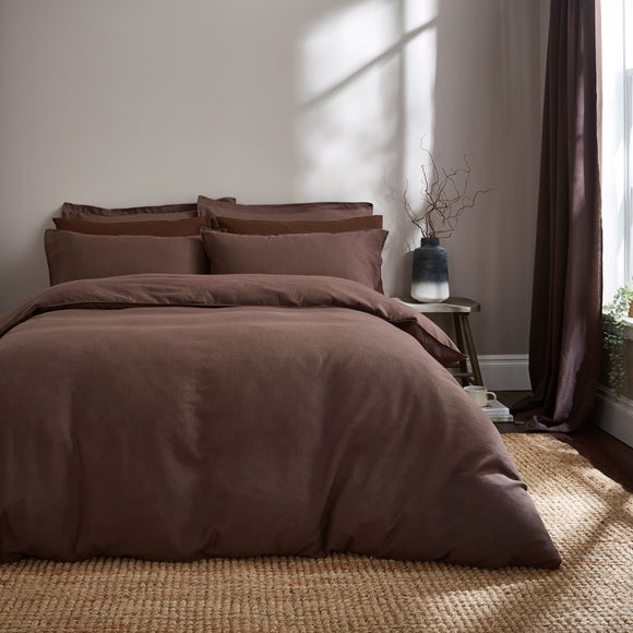 Cotton Linen Duvet Cover & Pillowcase Set - image 1