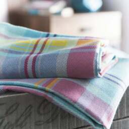 Applecross Check 100% Brushed Cotton Duvet Cover & Pillowcase Set - thumbnail 4