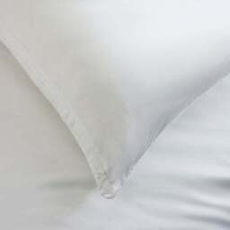 Dorma Elmley Embroidered 100% Cotton Sateen Standard Pillowcase Pair - thumbnail 4