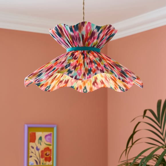 Sophie Robinson Wiggle Ourika Easy Fit Pleated Lamp Shade - image 1