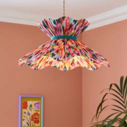 Sophie Robinson Wiggle Ourika Easy Fit Pleated Lamp Shade - thumbnail 1