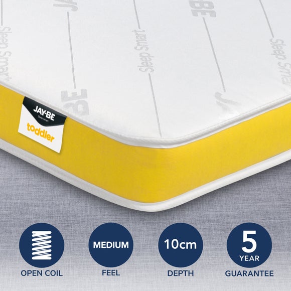 JayBe Toddler Medium Anti Allergy Pocket Sprung Mattress - image 1
