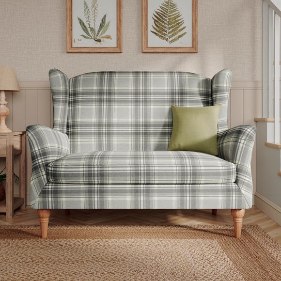 Charnwood Checked 2 Seater Armchair - image 1