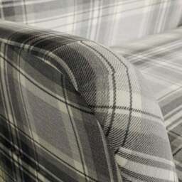 Charnwood Checked 2 Seater Armchair - thumbnail 3