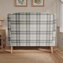 Charnwood Checked 2 Seater Armchair - thumbnail 2