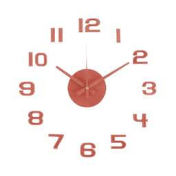 Karlsson Sunset Numbers Wall Clock - thumbnail 1