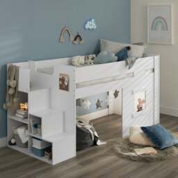 Marlowe Mid Sleeper Bed Frame With Storage