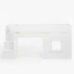 Marlowe Mid Sleeper Bed Frame With Storage - thumbnail 3