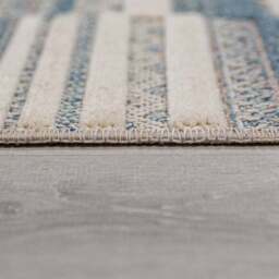 Patchwork Striped Washable Rug - thumbnail 4