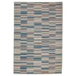 Patchwork Striped Washable Rug - thumbnail 5