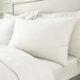 Dorma Egyptian Cotton Sateen 1200 Thread Count Standard Pillowcase