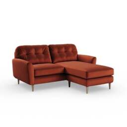 Sven Opulent Velvet Reversible Corner Chaise Sofa - thumbnail 6