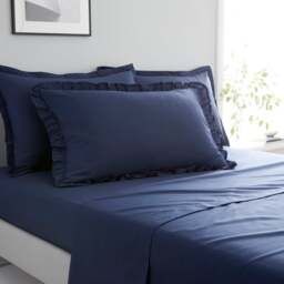 Pure Cotton Frilled Pillowcase - thumbnail 1