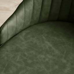Shea Set of 2 Dining Chairs, Faux Leather - thumbnail 4