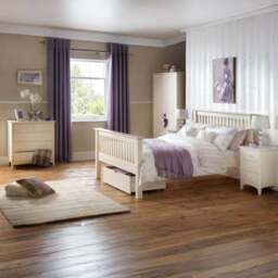 Cameo 5 Drawer Dressing Table, Stone - thumbnail 5