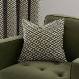 Geo Checkerboard Eyelet Curtains - thumbnail 5