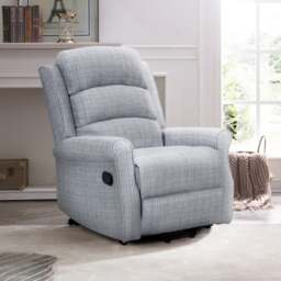 Ernest Recliner Chair Manual, Textured Weave - thumbnail 1