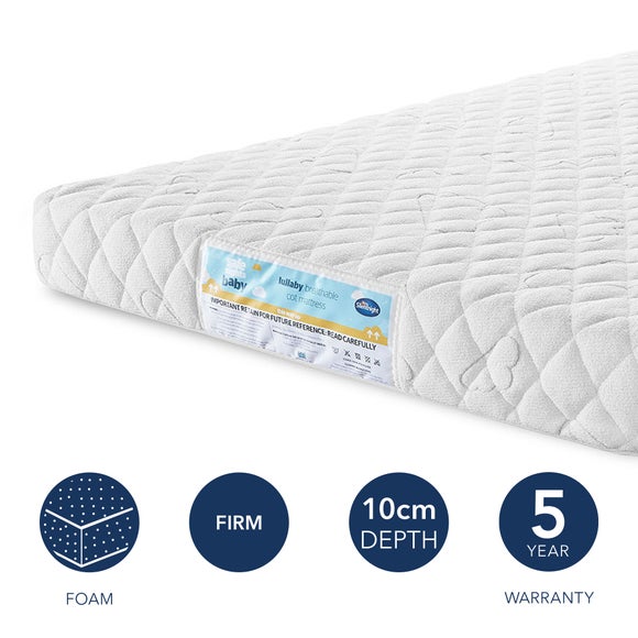 Safe Nights Lullaby Breathable Cot Mattress - image 1