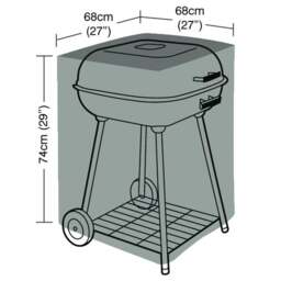 Square Barbecue Premium Super Tough Cover