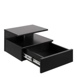 Furniture To Go Ashlan 1 Drawer Wall Mounted Bedside Table - thumbnail 4