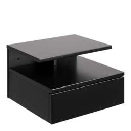 Furniture To Go Ashlan 1 Drawer Wall Mounted Bedside Table - thumbnail 2
