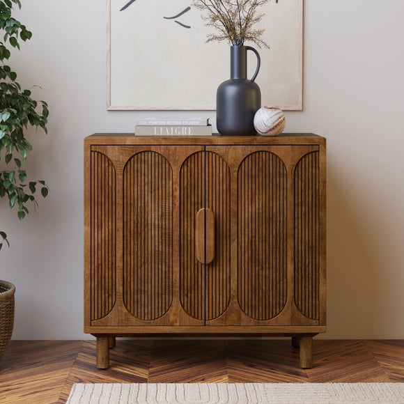 Khari 2 Door Small Sideboard, Mango Wood - image 1