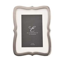 Elegance Silver Wavy Edged Photo Frame - thumbnail 2