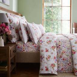 Dorma Modern Ditsy 100% Cotton Flat Sheet - thumbnail 2