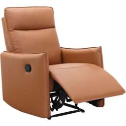 Lugo Faux Leather Manual Recliner Armchair - thumbnail 6