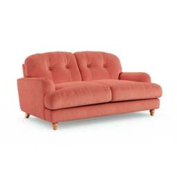 Martha Matte Plush Velvet 2 Seater Sofa - thumbnail 6