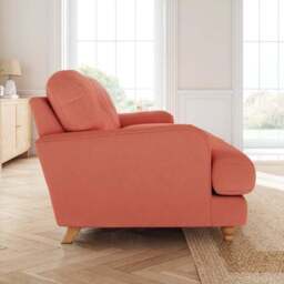 Martha Matte Plush Velvet 2 Seater Sofa - thumbnail 2